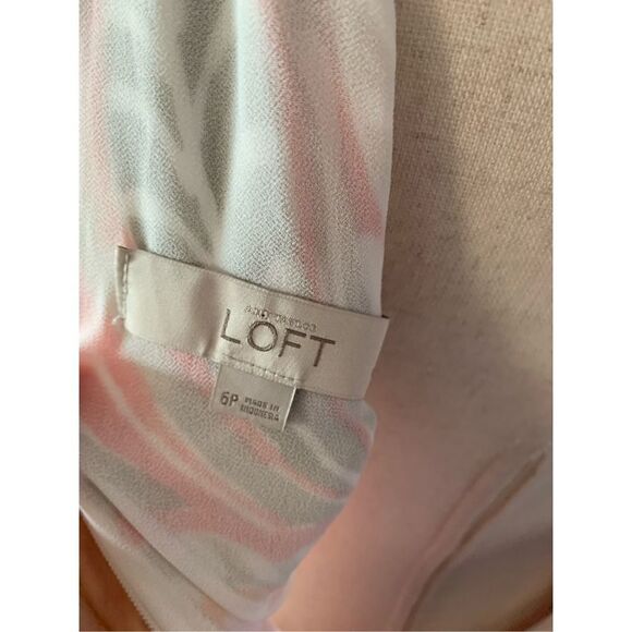 Loft beach dress with seashell design maxi size 6P - Picture 5 of 6